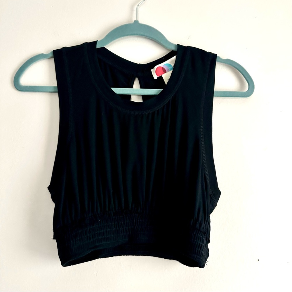 Free People Beach •‎ Morning Side Crop Tank Top